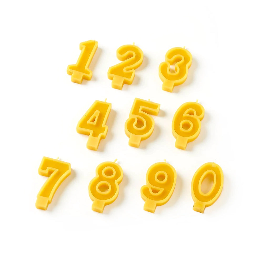 Beeswax Birthday Candles
