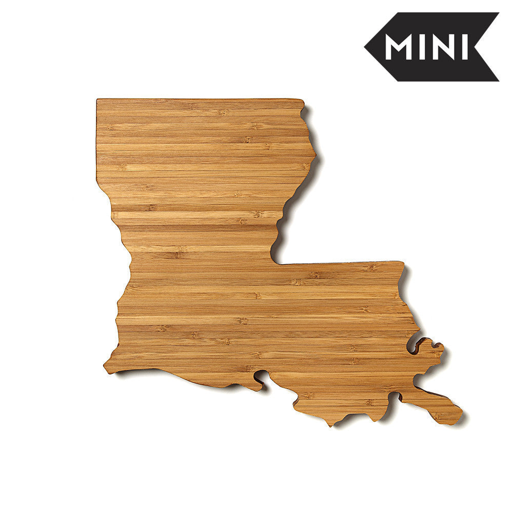 Louisiana Shaped Miniature Cutting Board