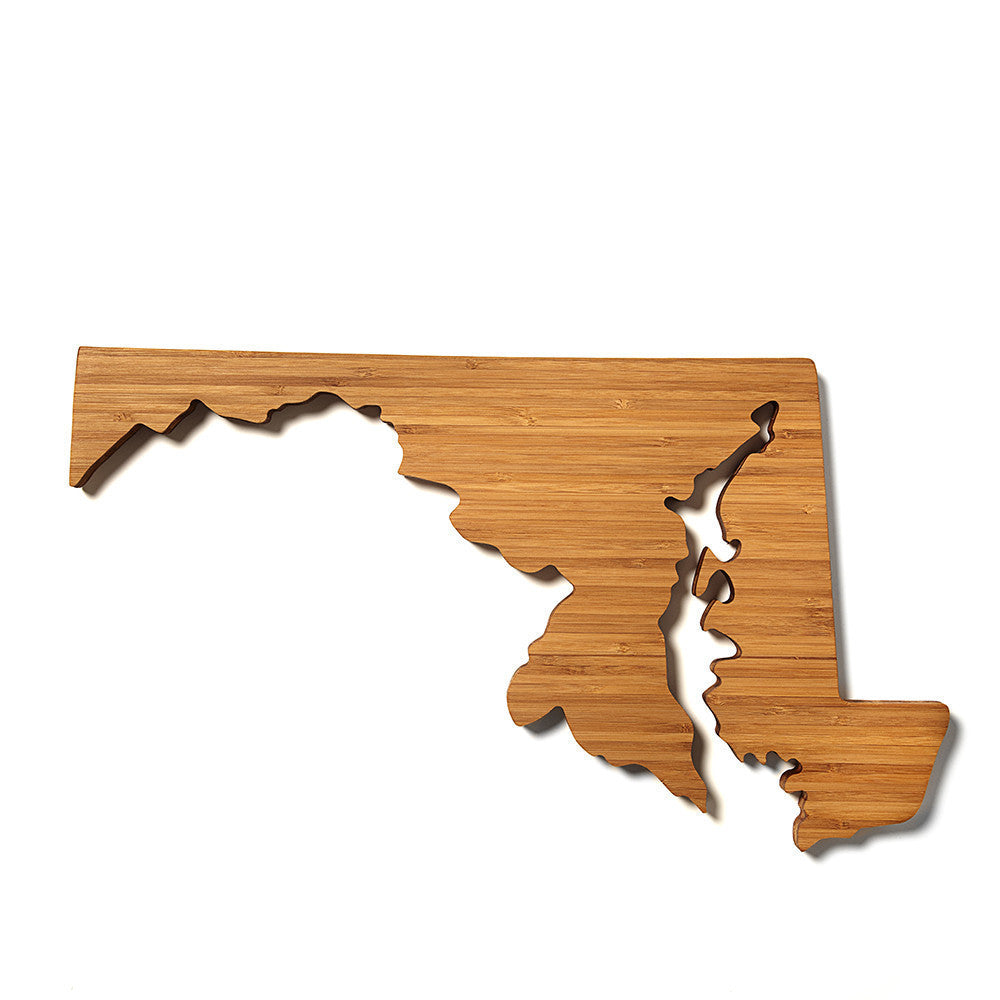 Maryland Shaped Cutting Board