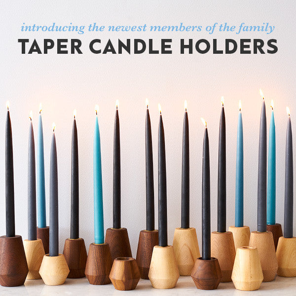 New Product Alert! Taper Candle Holders