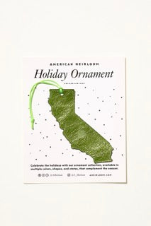 West Virginia Holiday Ornament