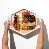 Geometric Charcuterie Serving Tray