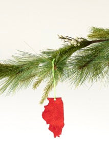 West Virginia Holiday Ornament