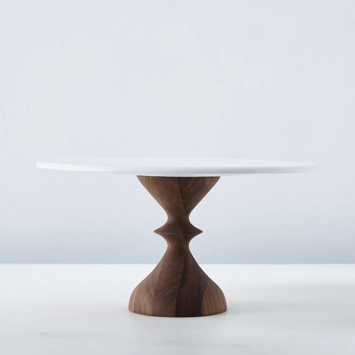 Notch Cake Stand - Walnut Base