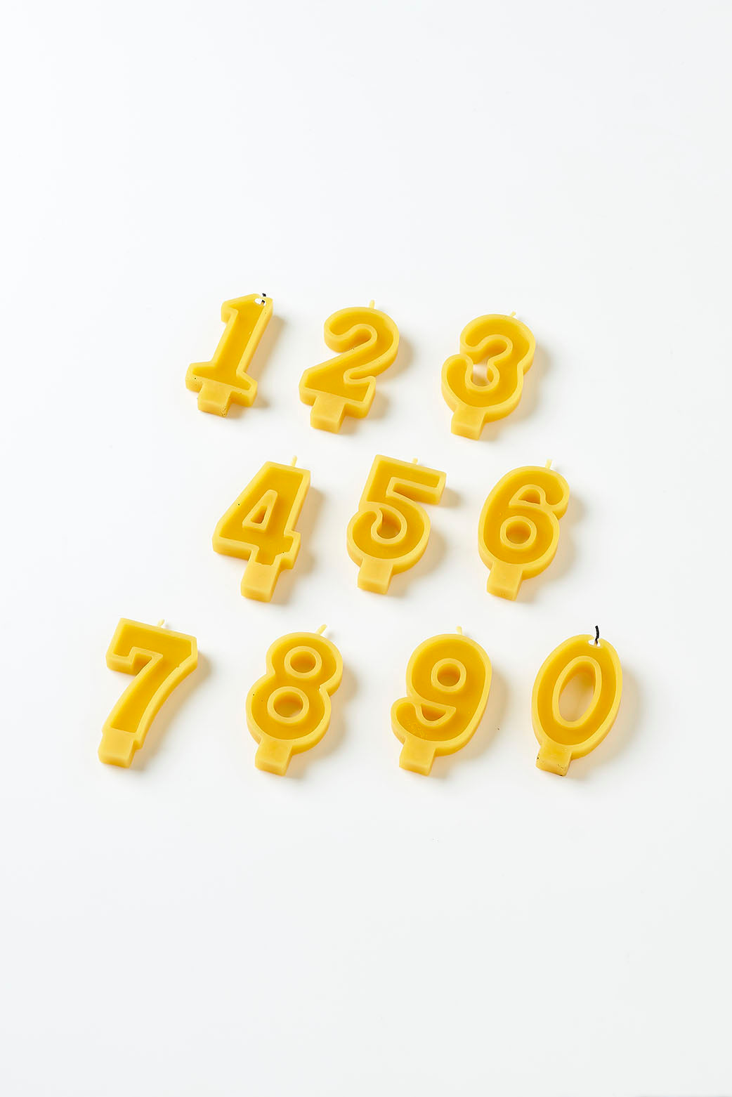 Beeswax Birthday Candles