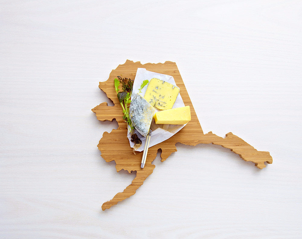 Alaska Shaped Cutting Board