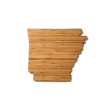 Arkansas Shaped Large Bamboo Cutting Board