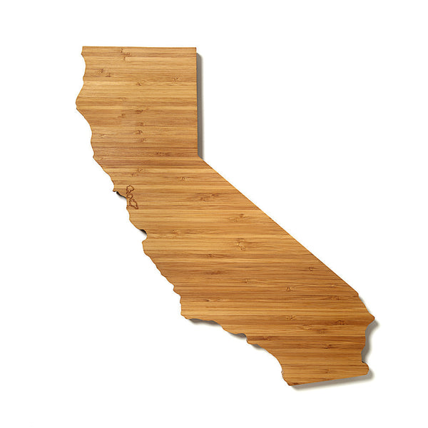 California Shaped Cutting Board