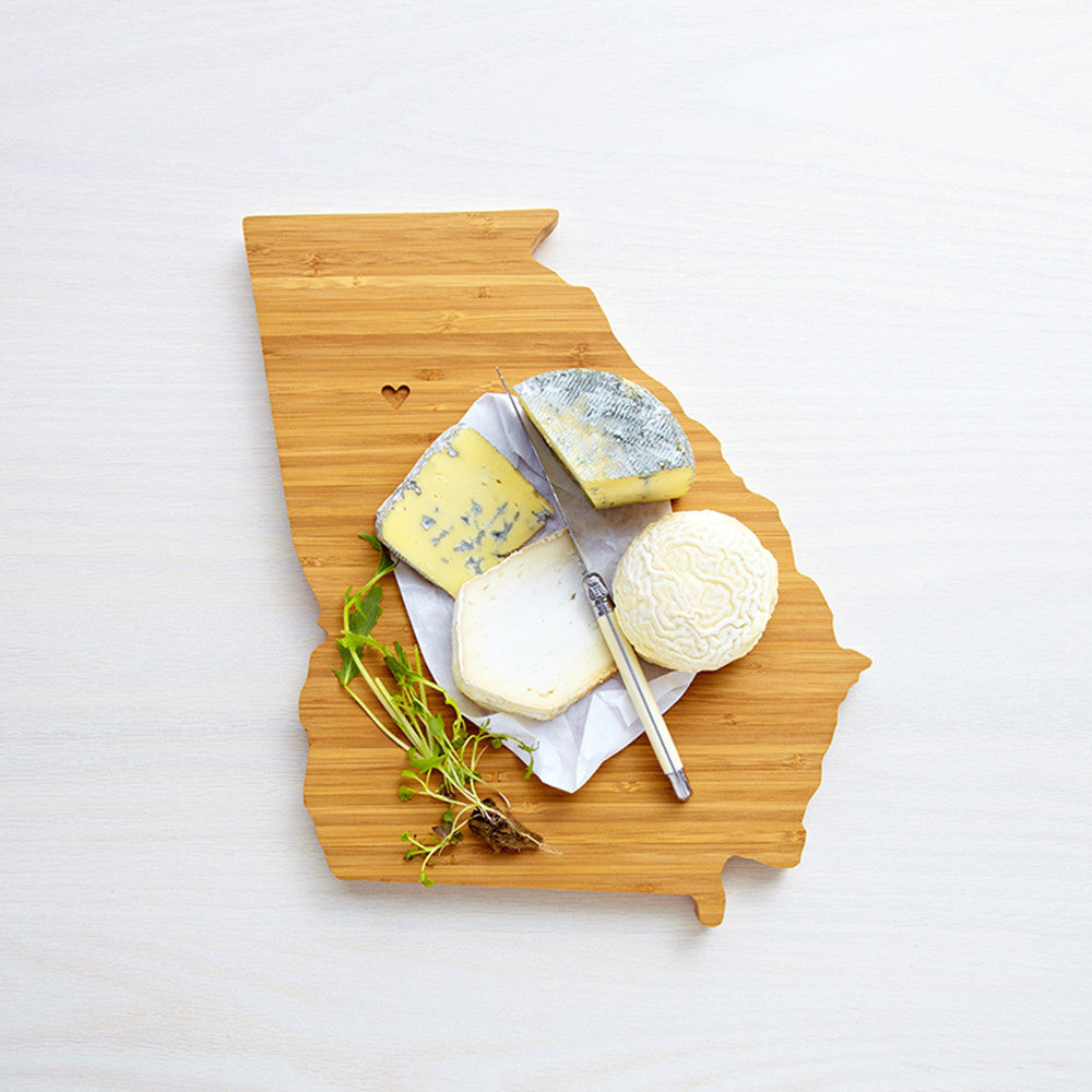 Georgia Shaped Cutting Board