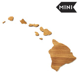 Hawaii Shaped Miniature Cutting Board
