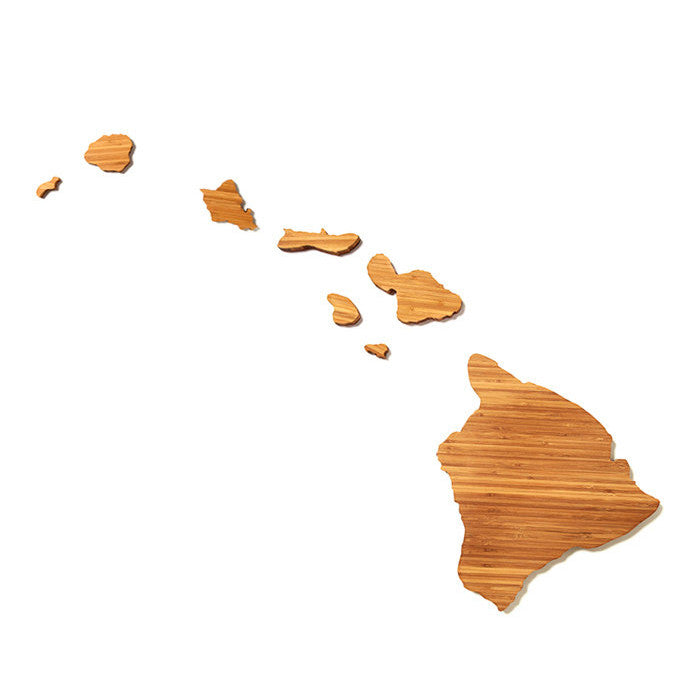 Hawaii Shaped Cutting Board