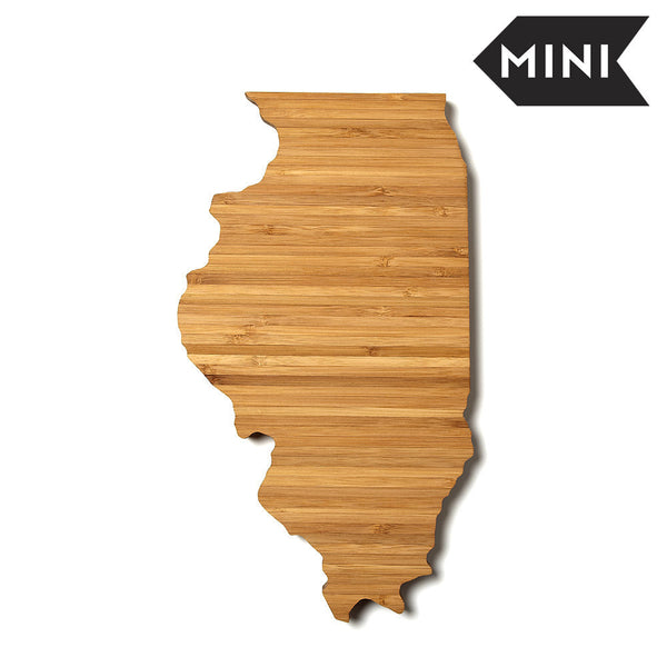 Illinois Shaped Miniature Cutting Board