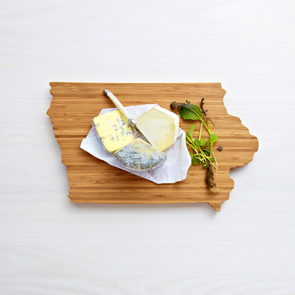 Iowa Shaped Cutting Board