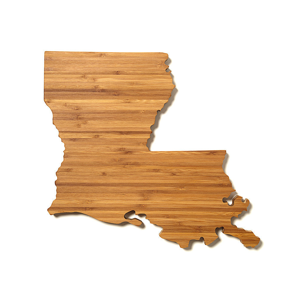 Louisiana Shaped Cutting Board