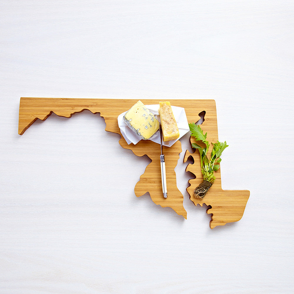 Maryland Shaped Cutting Board