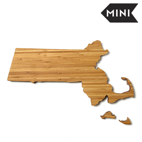 Massachusetts Shaped Miniature Cutting Board