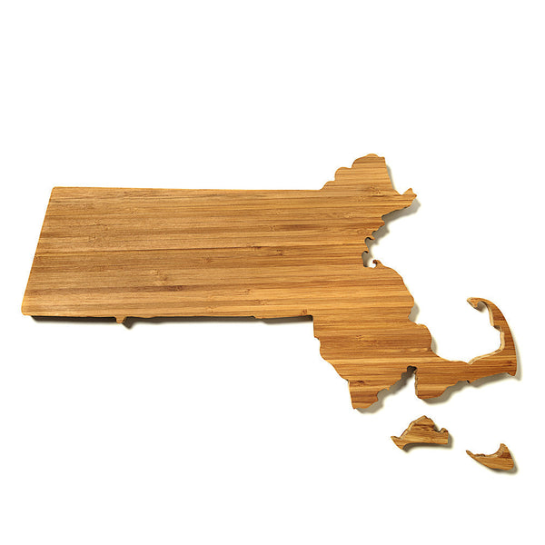 Massachusetts Shaped Cutting Board