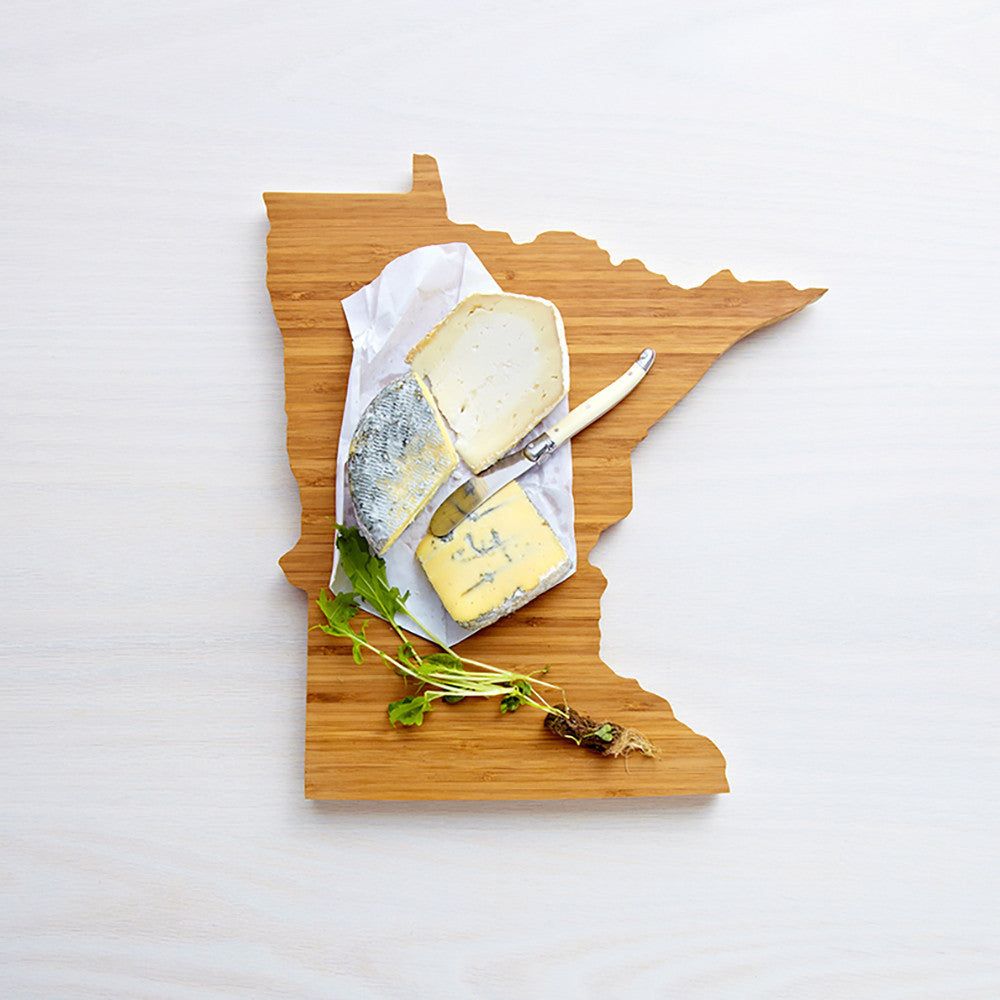Minnesota Shaped Cutting Board