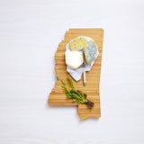 Mississippi Shaped Cutting Board