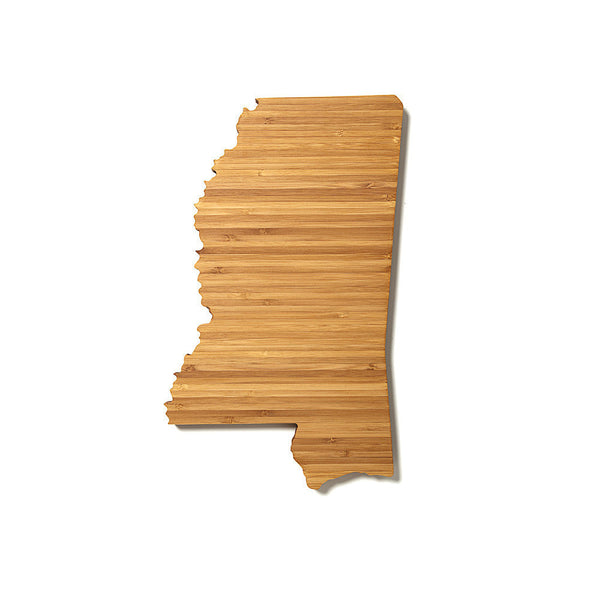Mississippi Shaped Cutting Board