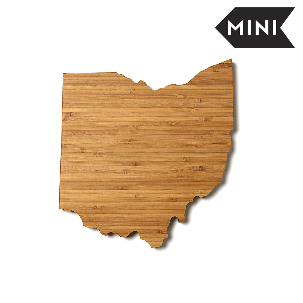 Ohio Shaped Miniature Cutting Board