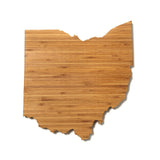 Ohio Shaped Cutting Board