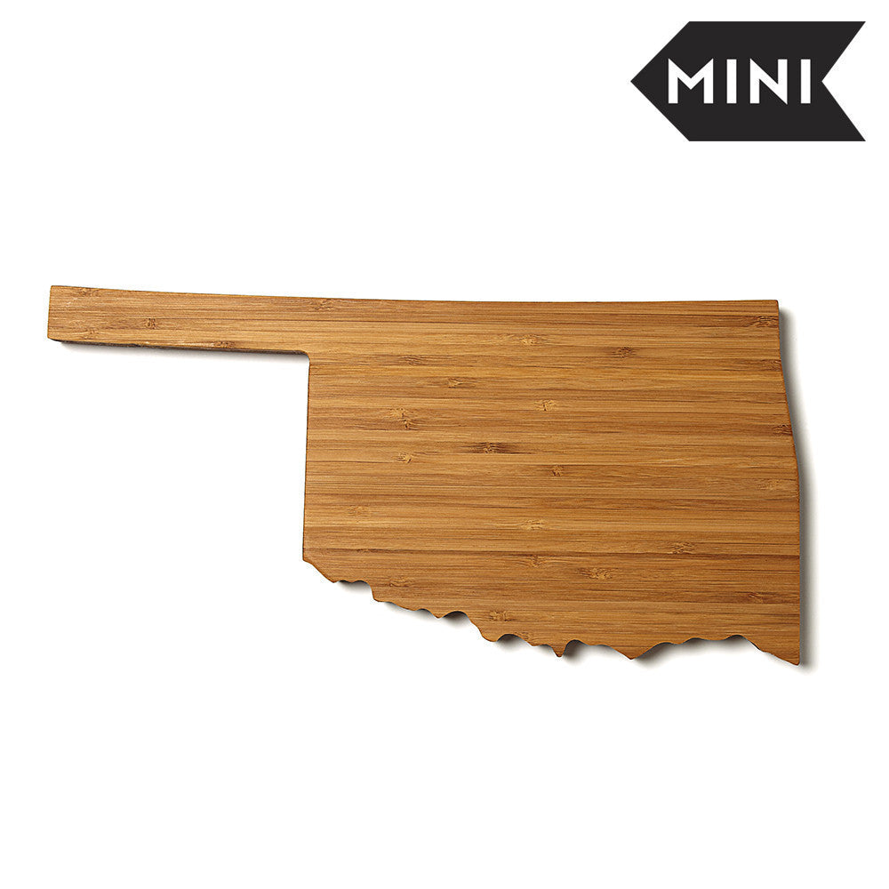 Oklahoma Shaped Miniature Cutting Board