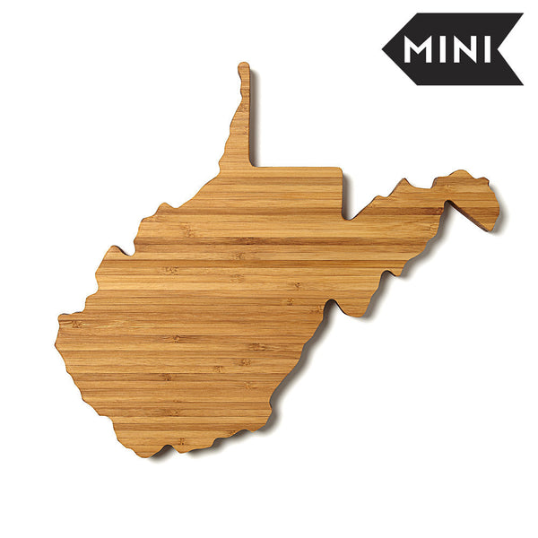 West Virginia Shaped Miniature Cutting Board