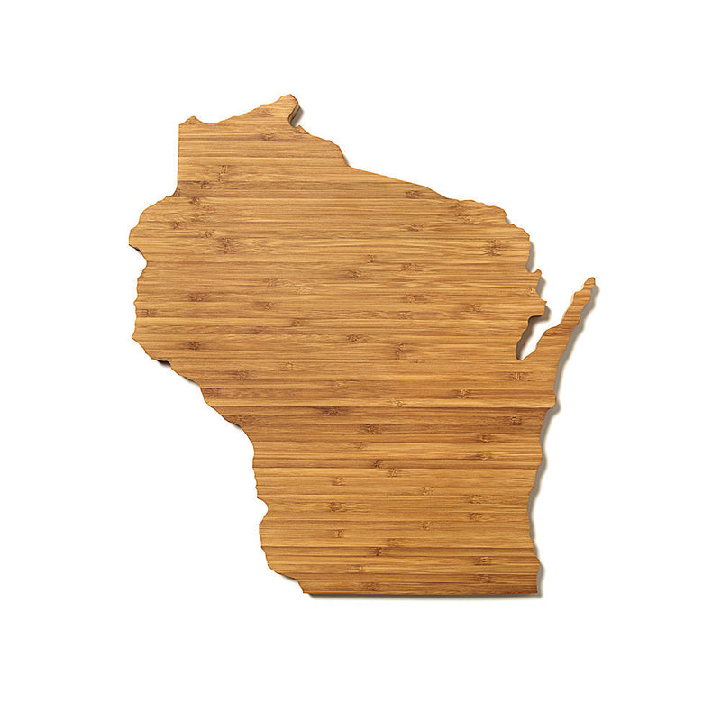 Wisconsin Shaped Cutting Board