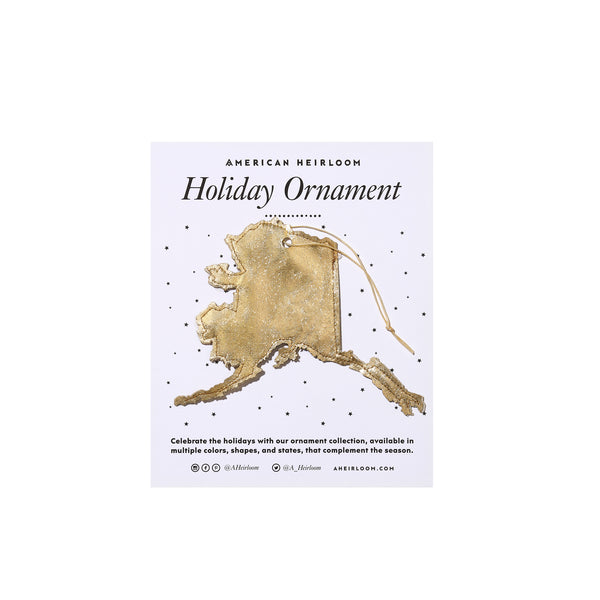 Alaska Holiday Ornament