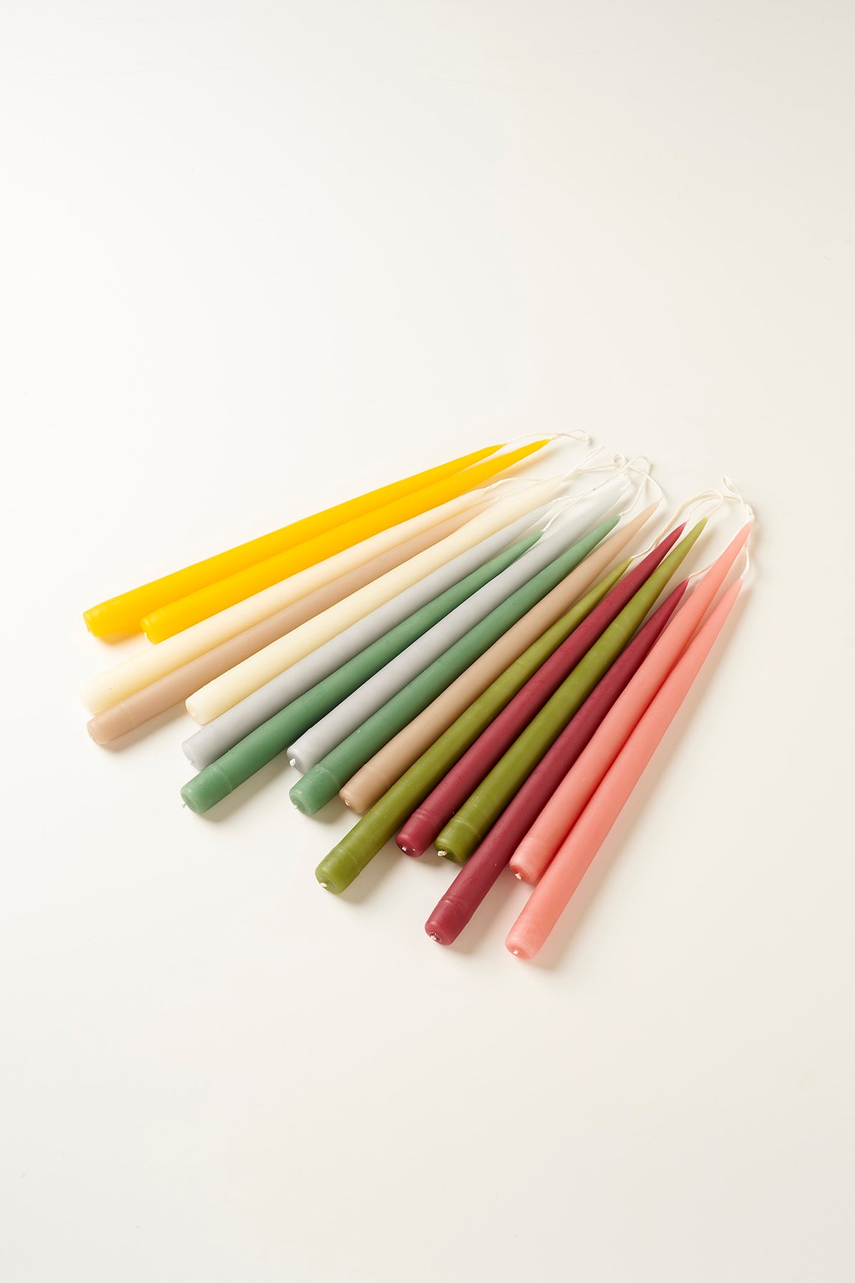 Hand Dipped Taper Candles - Set of 2