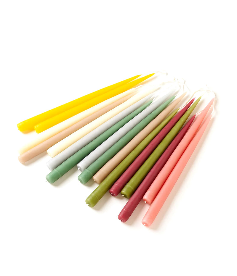 Hand Dipped Taper Candles - Set of 2