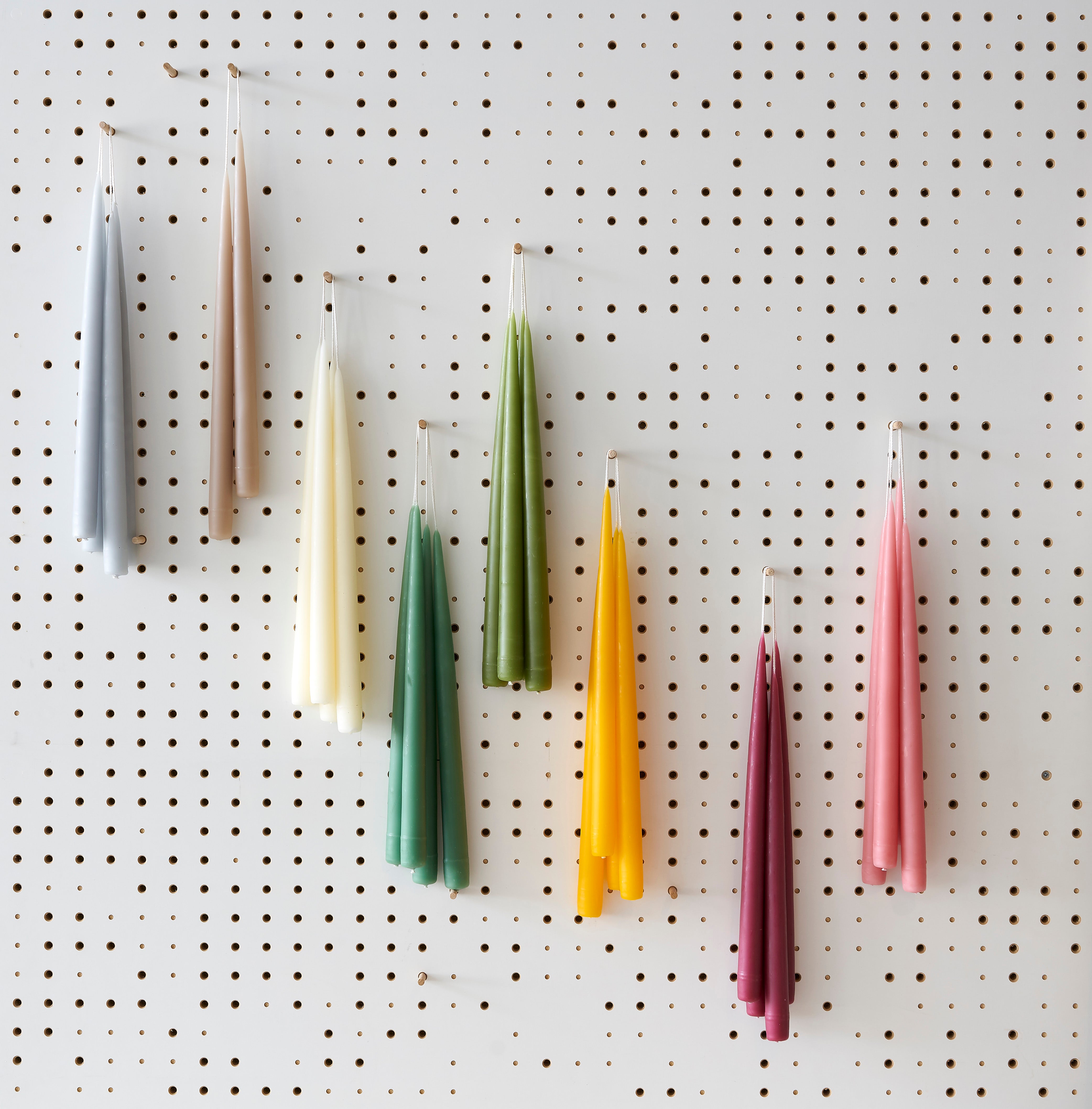 Hand Dipped Taper Candles - Set of 2