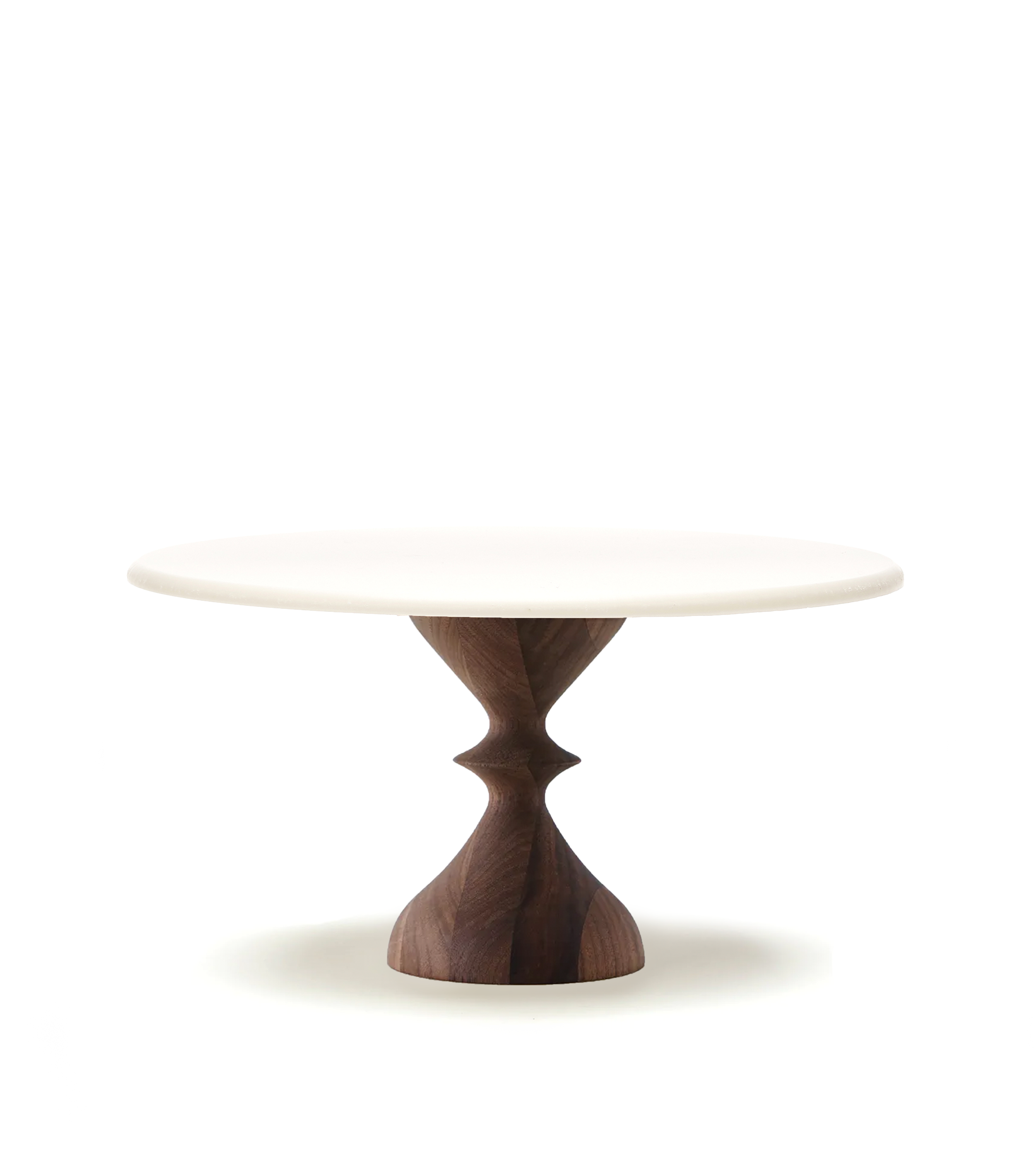 Notch Cake Stand - Walnut Base