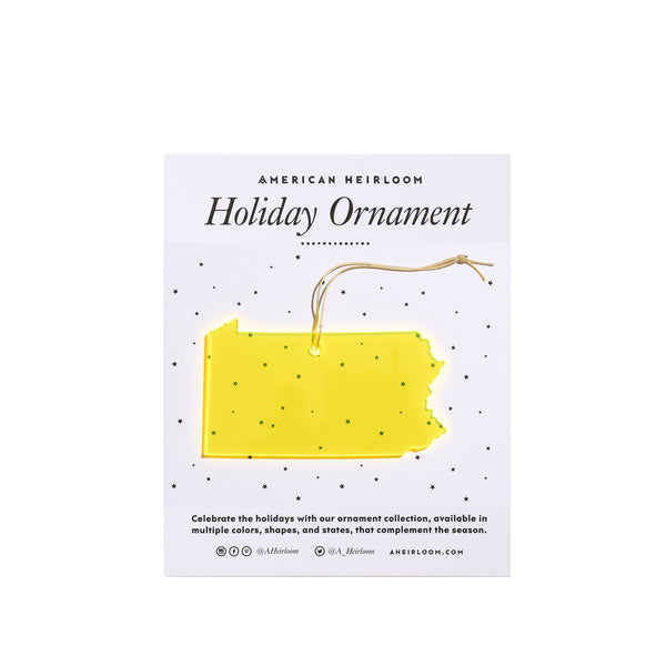 Pennsylvania Holiday Ornament
